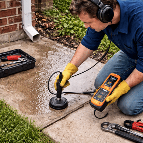 water leak detection